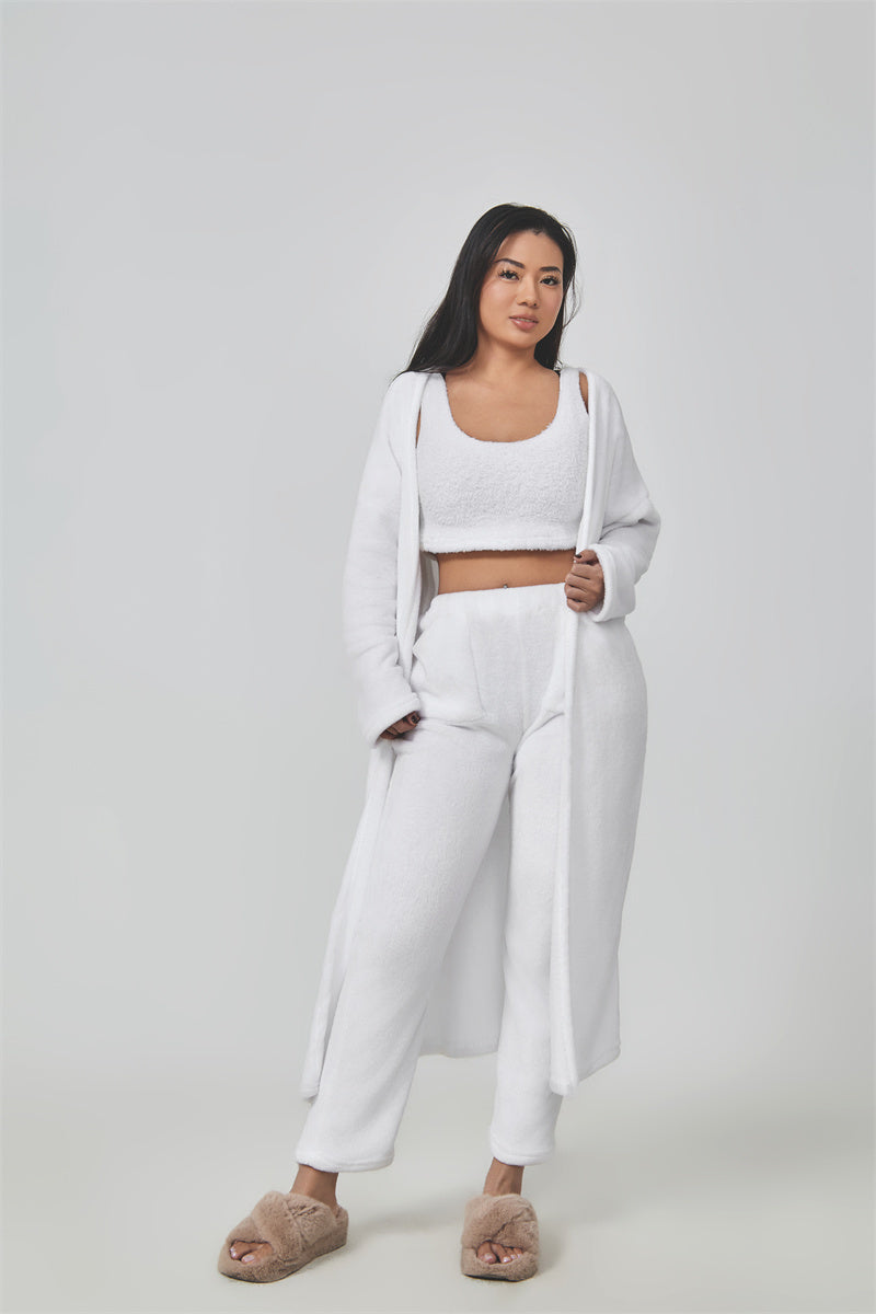 Women's 3 Piece Lounge Cozy Pyjama Set