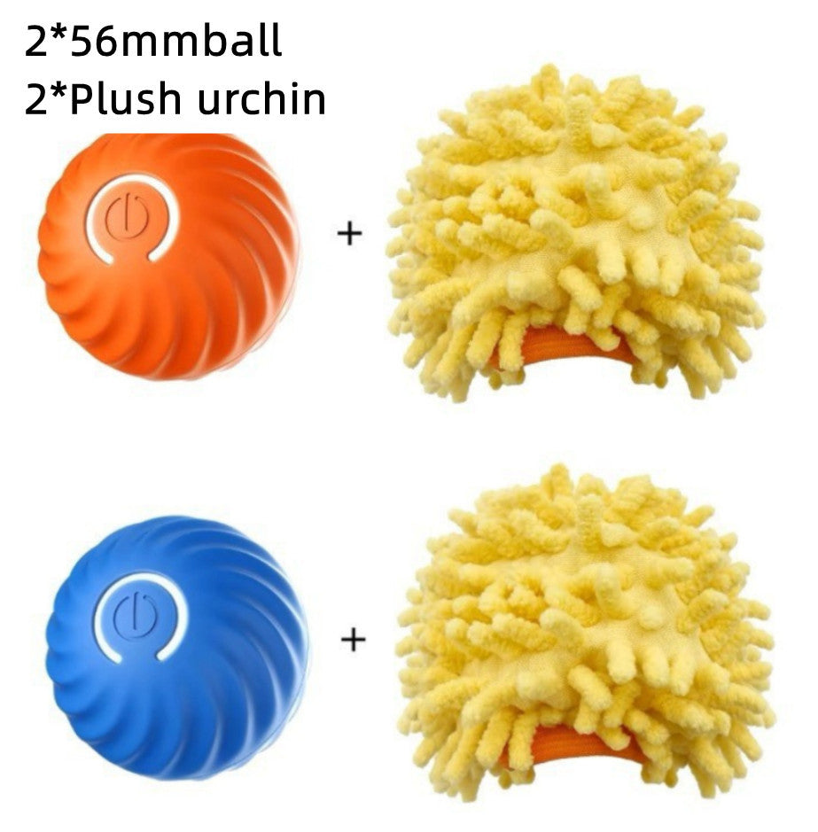 Pet Dog Electronic Jumping Rubber Chew Toys Ball