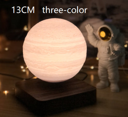 Magnetic Levitation Table Lamp Moon Light 3D