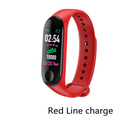 Smart Fitness Bracelet Heart Rate, Blood Pressure, Step Count & Exercise Tracker