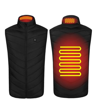 Electric Heated Vest Washable USB Charging