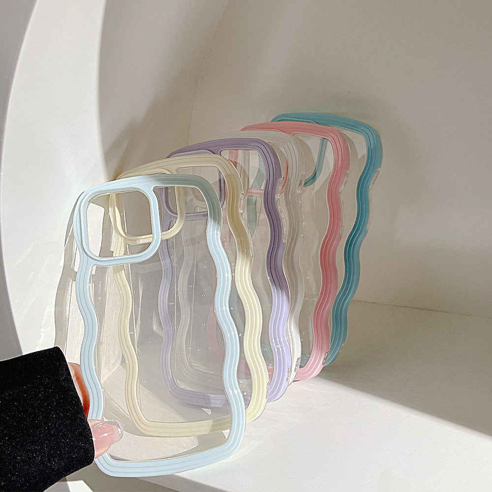 Wave Border iPhone Case for Various Models