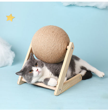 Sphere Shaped Cat Scratch Ball