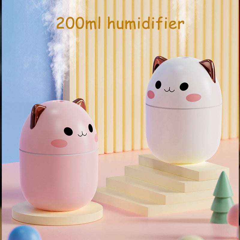 Air Humidifier Cute Cat Aromatherapy Mist Spray