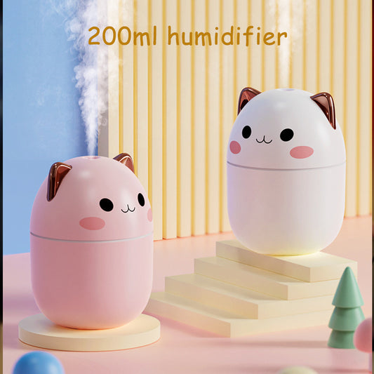 Air Humidifier Cute Cat Aromatherapy Mist Spray