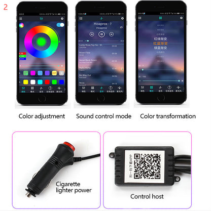 Car Fiber Optic Ambient Interior Light