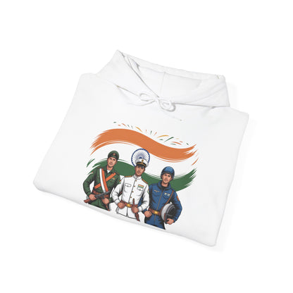 Republic Day Hoodie, Proud to Be Indian, Patriotic Hoodie, Indian Flag Celebration Outfit