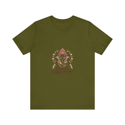Ganesh Chaturthi T-Shirt, Ganpati Bappa Morya, Devotional Gift, Spiritual Celebration Outfit
