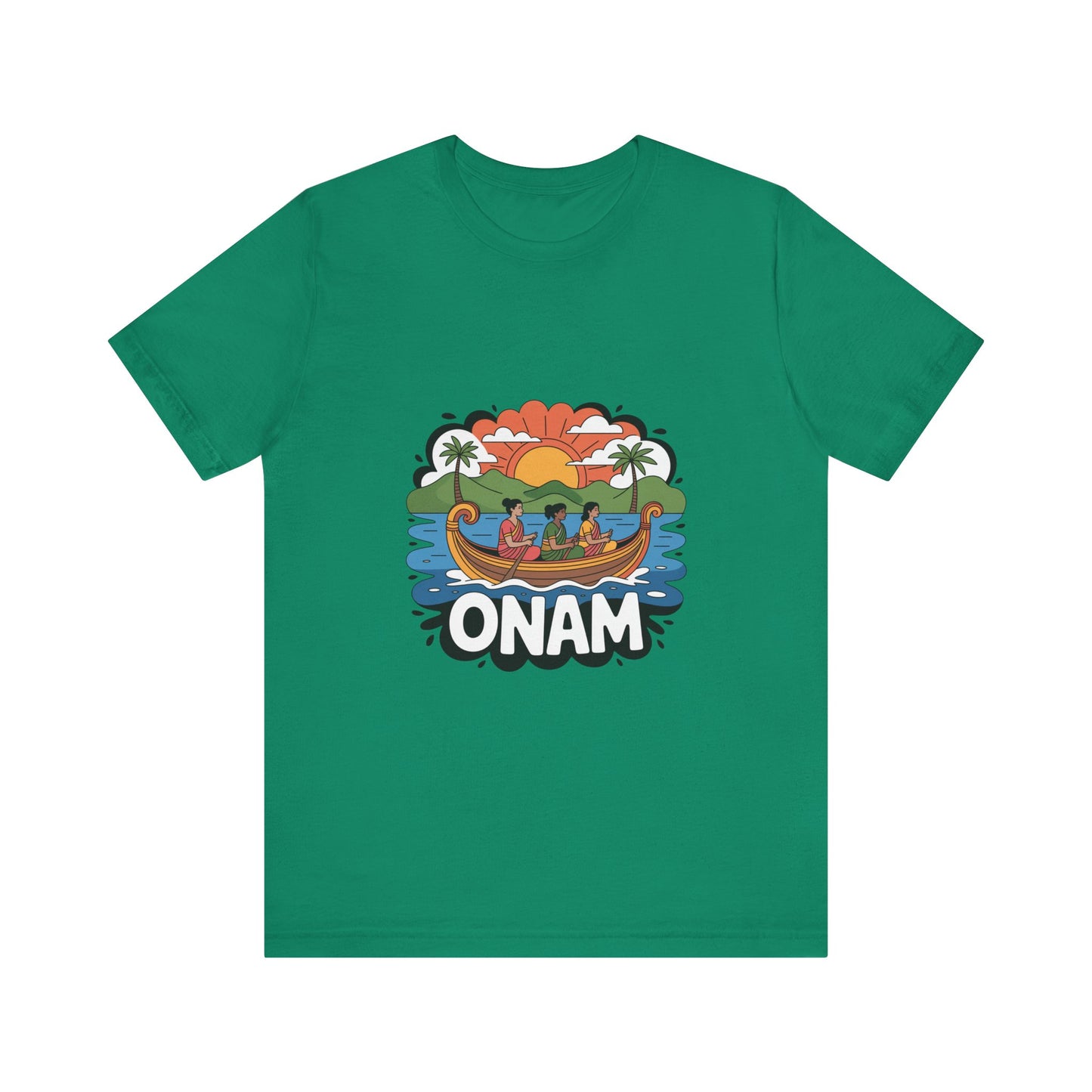Onam Festival T-Shirt, Gift for Kerala Festival, Celebrate Onam in Style, Traditional Tee