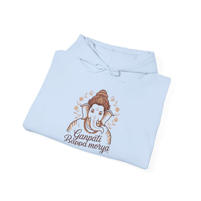 Ganesh Chaturthi Hoodie, Spiritual Wear, Ganpati Bappa Morya Hoodie, Ganpati Festival Outfit