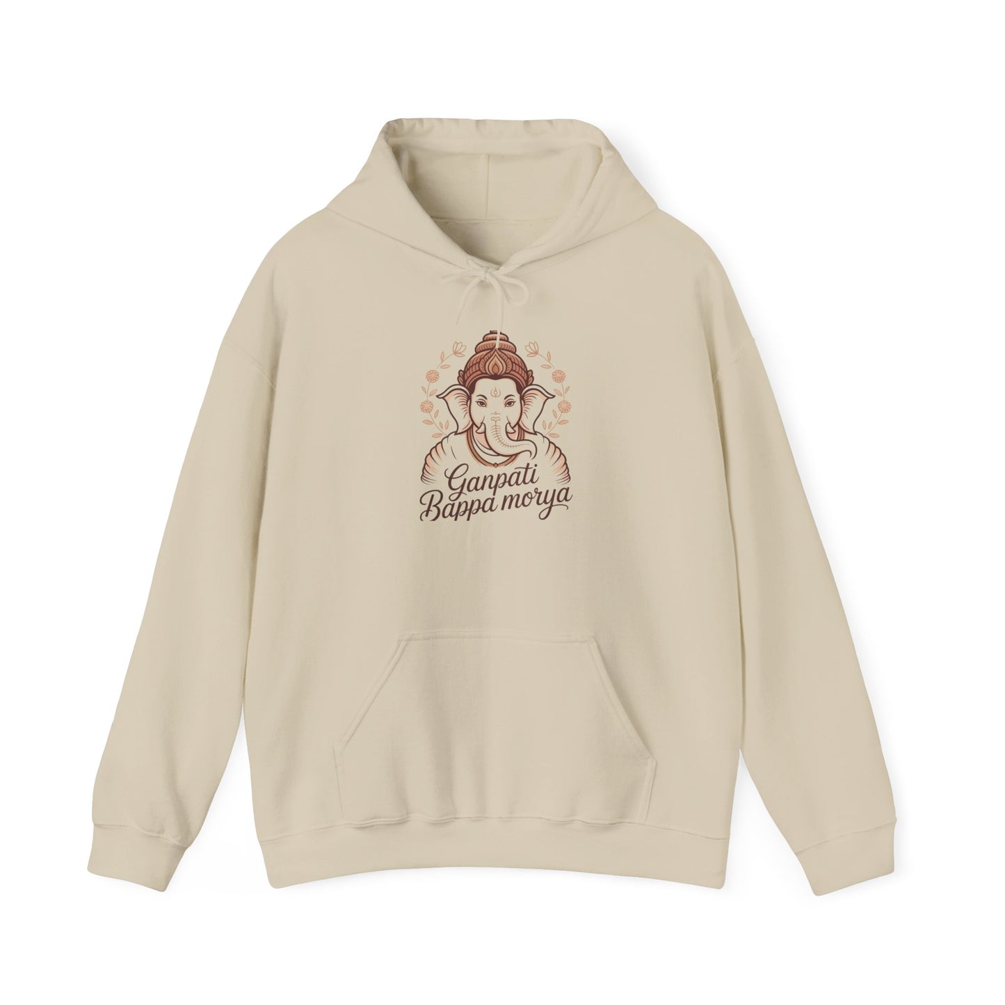 Ganesh Chaturthi Hoodie, Spiritual Wear, Ganpati Bappa Morya Hoodie, Ganpati Festival Outfit