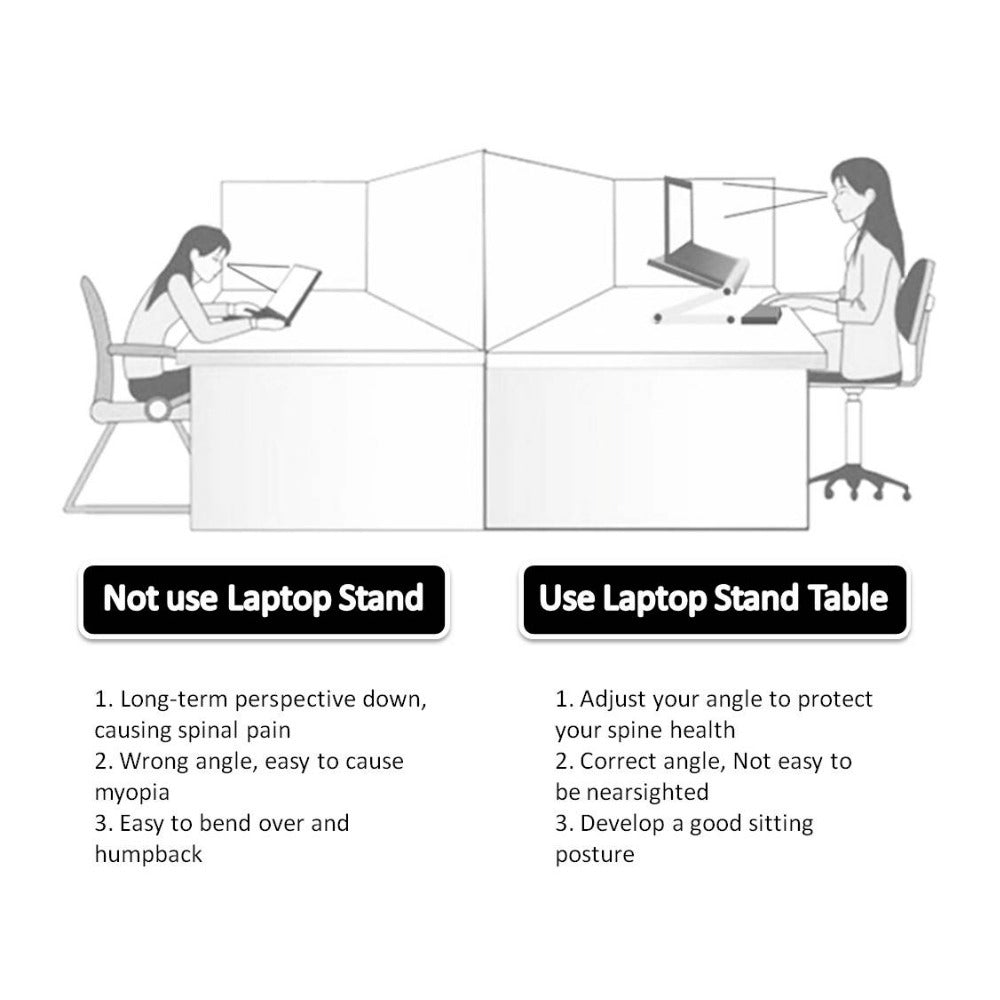 Foldable Laptop & Table Stand
