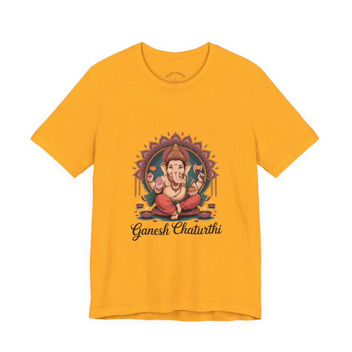 Ganesh Chaturthi T-Shirt, Ganpati Bappa Morya, Ganesha Tee, Spiritual Devotional Wear