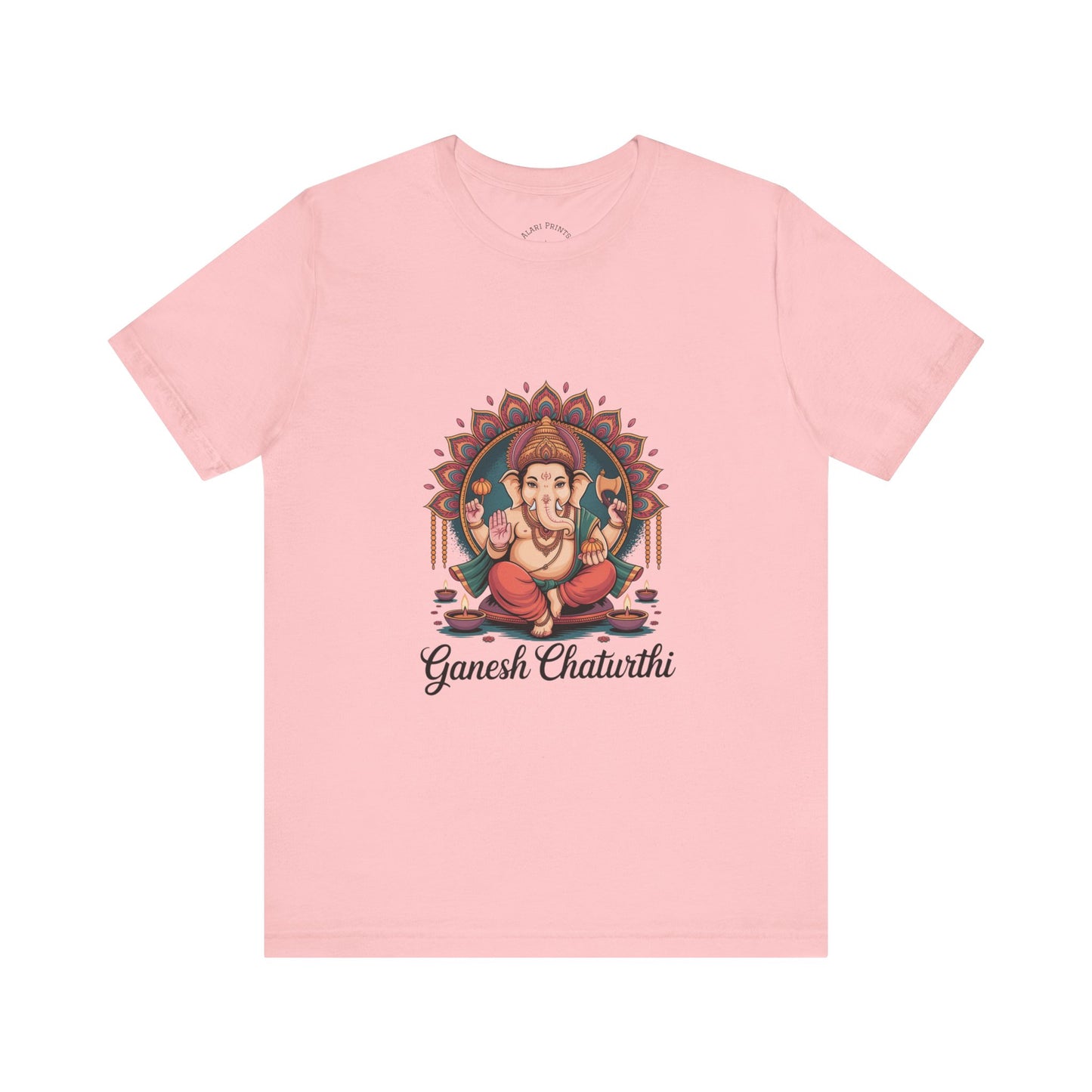 Ganesh Chaturthi T-Shirt, Ganpati Bappa Morya, Ganesha Tee, Spiritual Devotional Wear