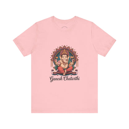 Ganesh Chaturthi T-Shirt, Ganpati Bappa Morya, Ganesha Tee, Spiritual Devotional Wear
