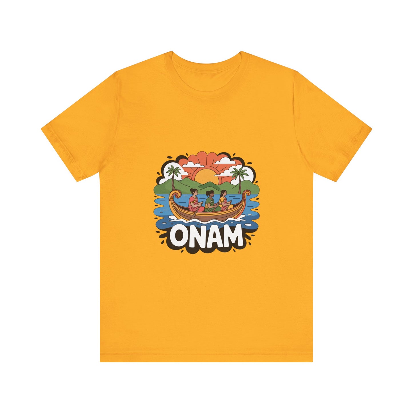 Onam Festival T-Shirt, Gift for Kerala Festival, Celebrate Onam in Style, Traditional Tee