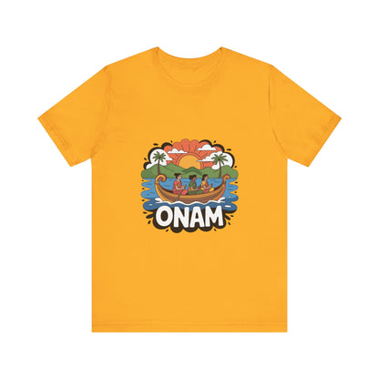 Onam Festival T-Shirt, Gift for Kerala Festival, Celebrate Onam in Style, Traditional Tee