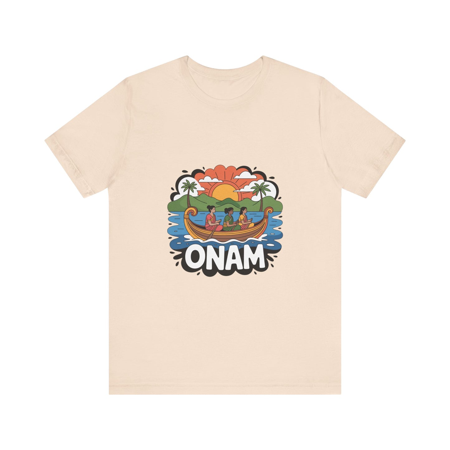 Onam Festival T-Shirt, Gift for Kerala Festival, Celebrate Onam in Style, Traditional Tee