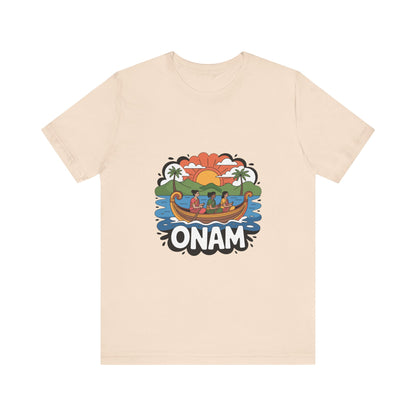 Onam Festival T-Shirt, Gift for Kerala Festival, Celebrate Onam in Style, Traditional Tee