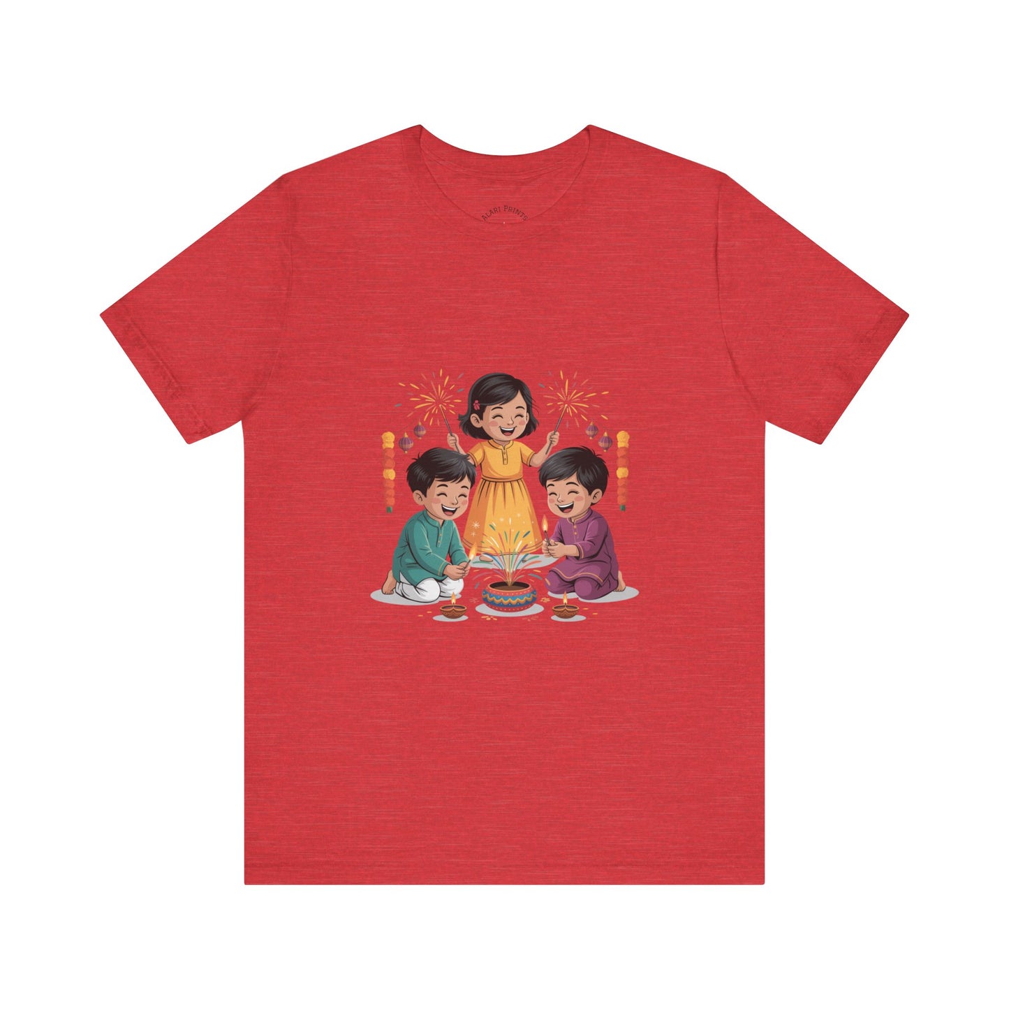 Diwali Festival T-Shirt, Festival of Lights Tee, Festive Wear Gift for Family & Friends