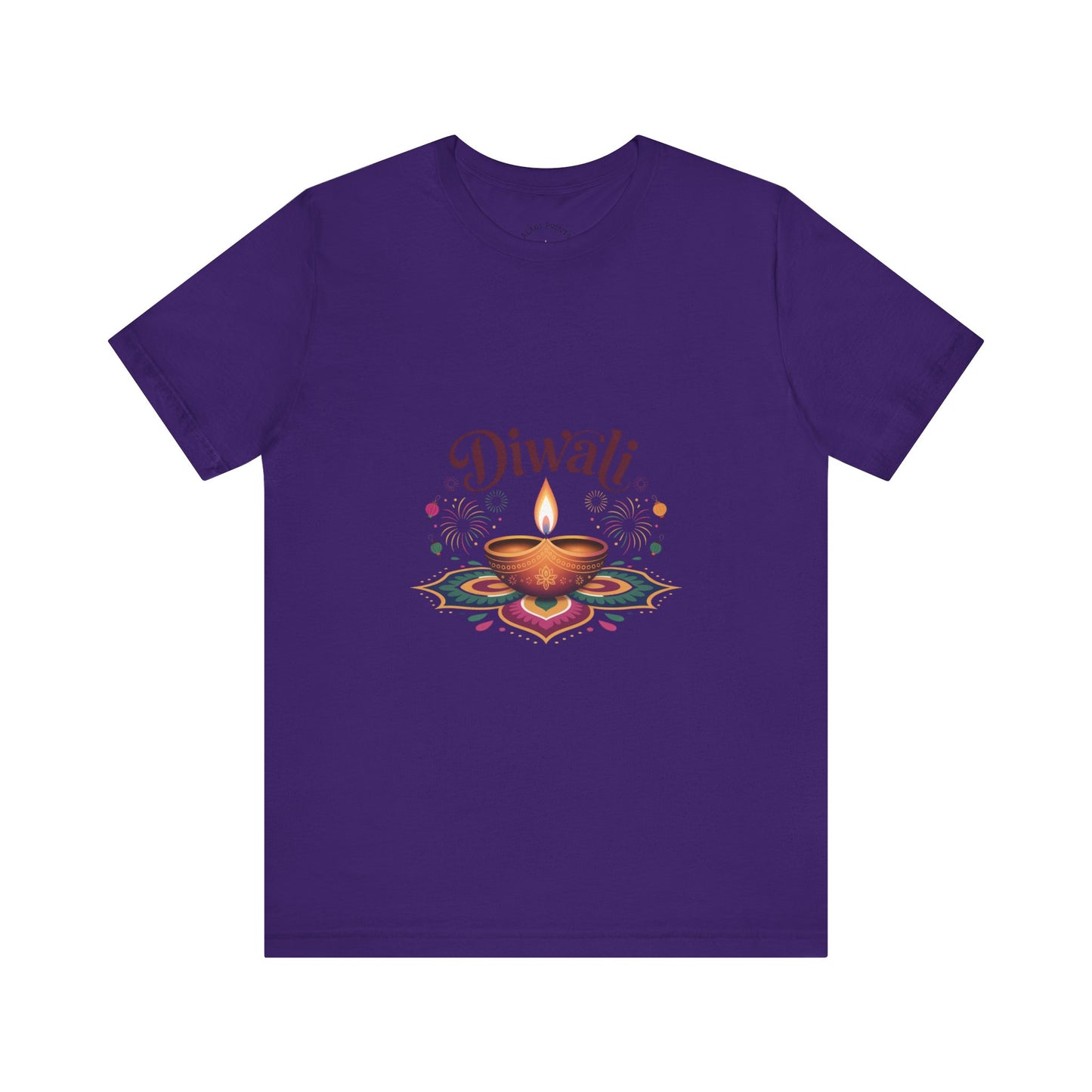 Diwali Festival T-Shirt, Festival of Lights Tee, Traditional Festive Wear, Diwali Party Tee