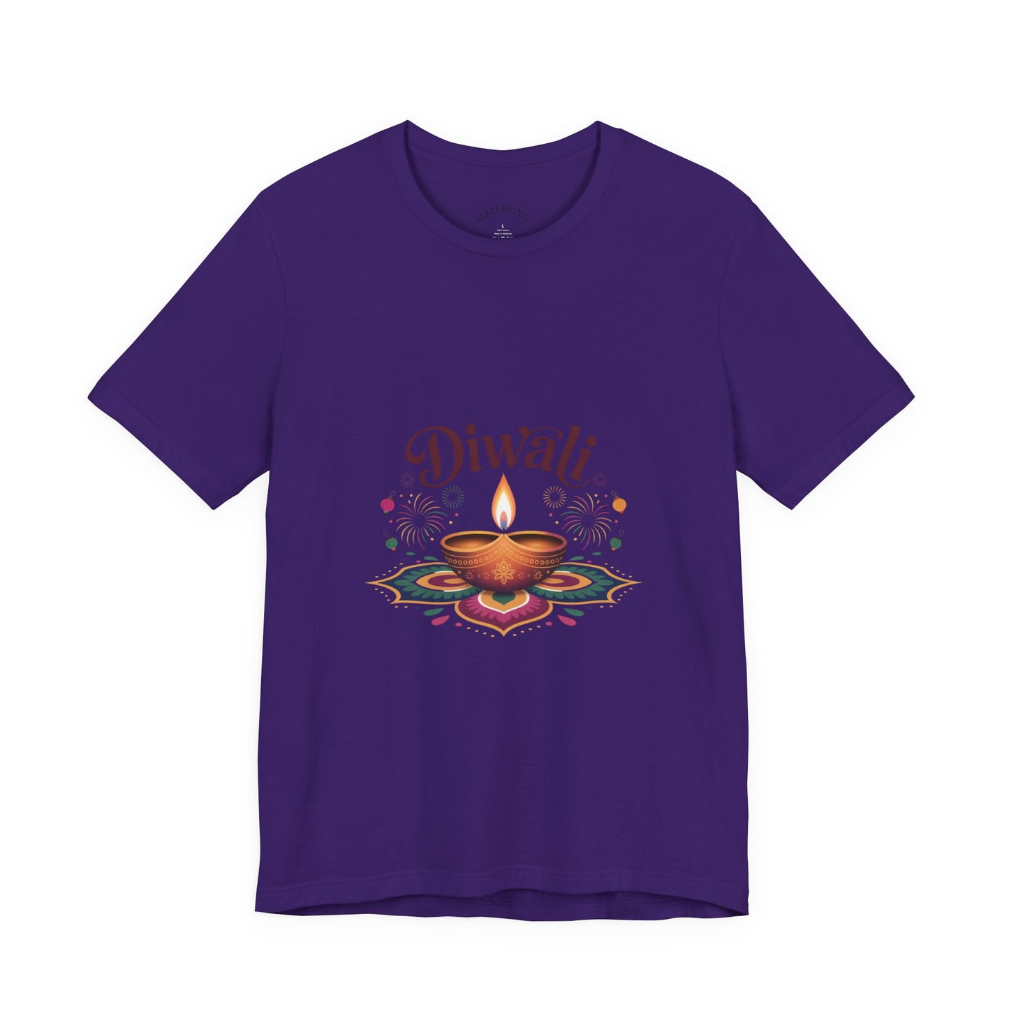 Diwali Festival T-Shirt, Festival of Lights Tee, Traditional Festive Wear, Diwali Party Tee