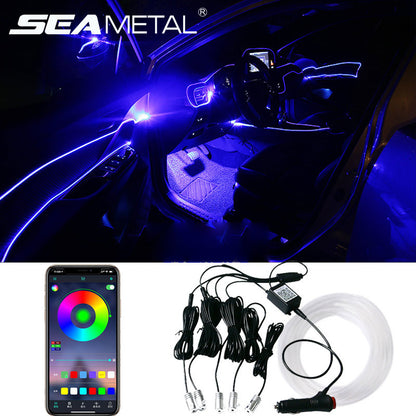 Car Fiber Optic Ambient Interior Light