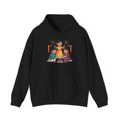 Diwali Celebration Hoodie, Diwali Party Hoodie, Festival of Lights Hoodie, Trendy Outfit