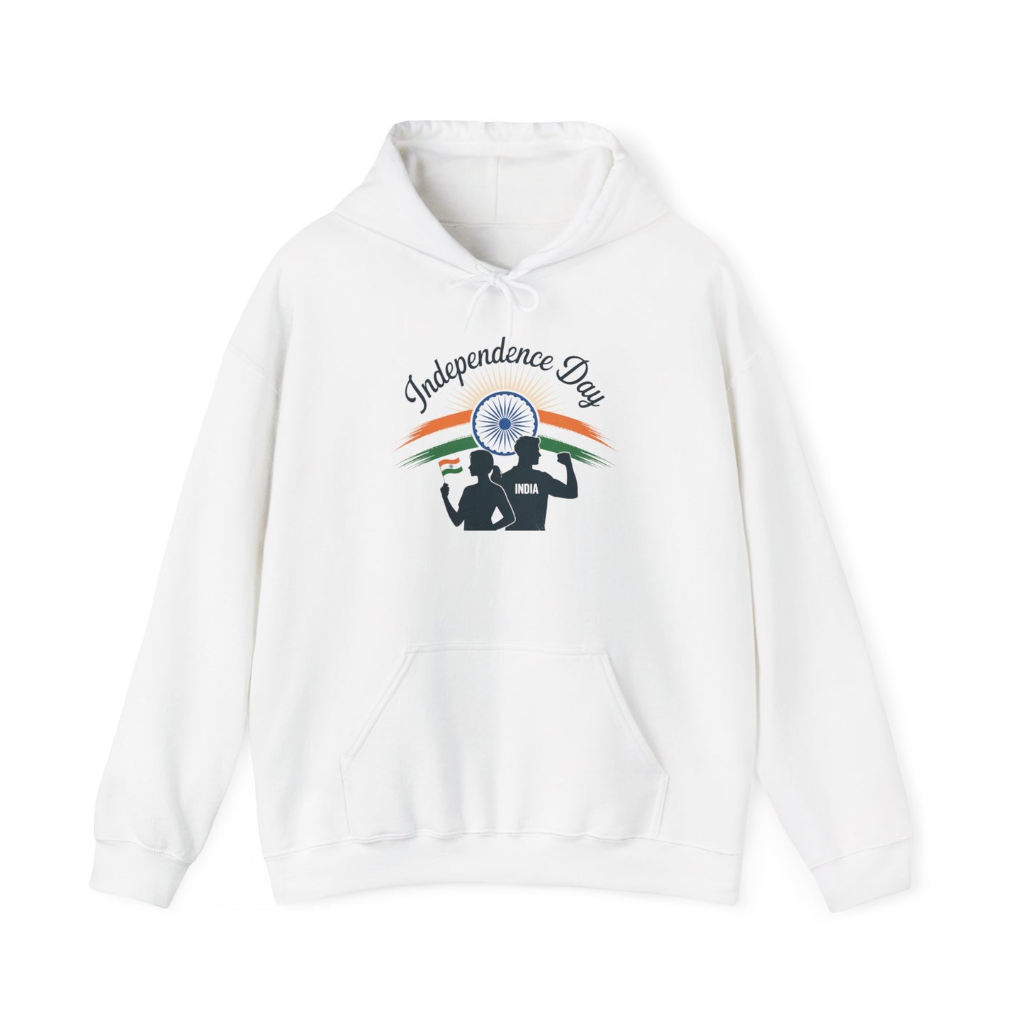 Independence Day Hoodie, Patriotic, Celebrate India's Freedom, Tricolour Hoodie, Indian Flag