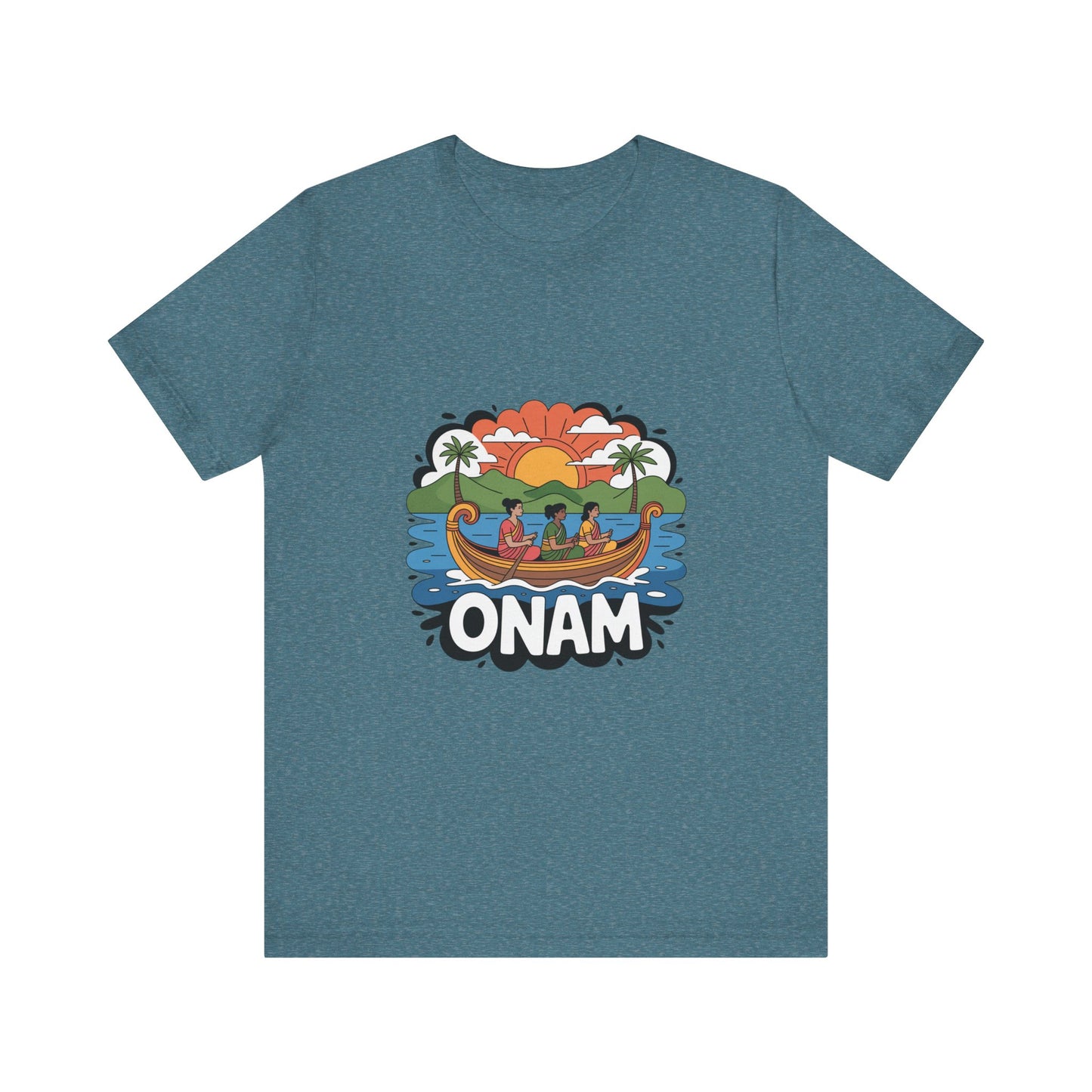 Onam Festival T-Shirt, Gift for Kerala Festival, Celebrate Onam in Style, Traditional Tee