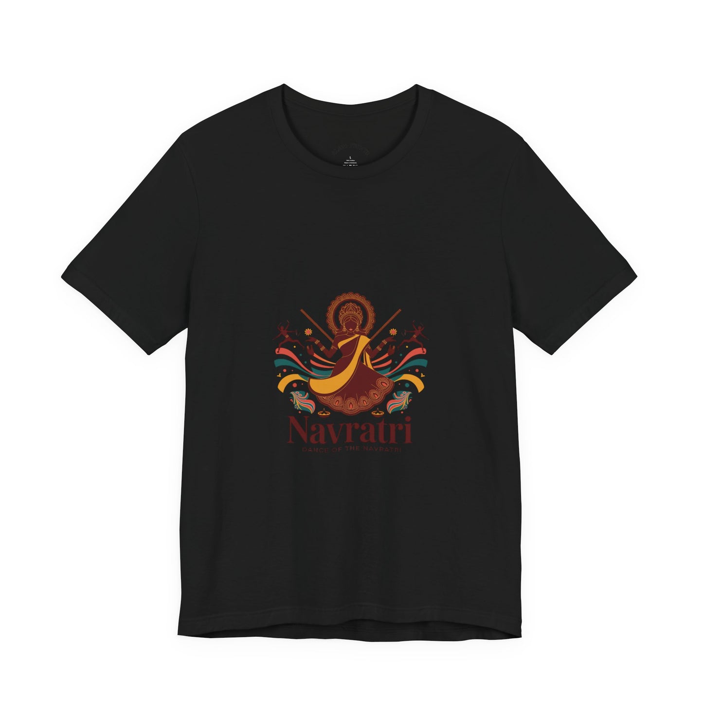 Navratri Festival T-Shirt, Dandiya Garba Tee, Colorful Outfit for Festival Nights