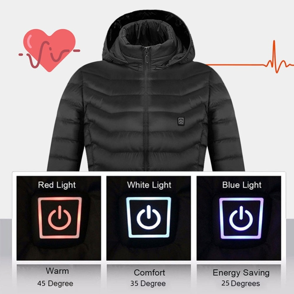 Electric USB Heated Thermal Jacket