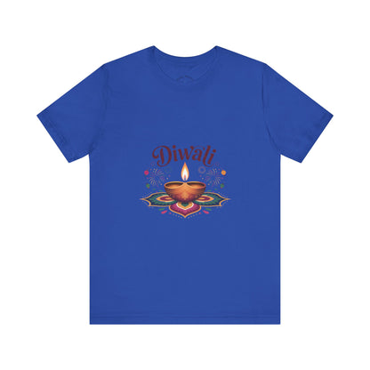 Diwali Festival T-Shirt, Festival of Lights Tee, Traditional Festive Wear, Diwali Party Tee