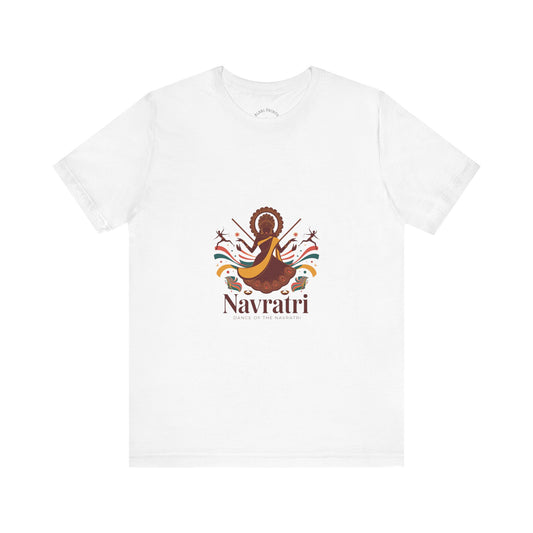 Navratri Festival T-Shirt, Dandiya Garba Tee, Colorful Outfit for Festival Nights