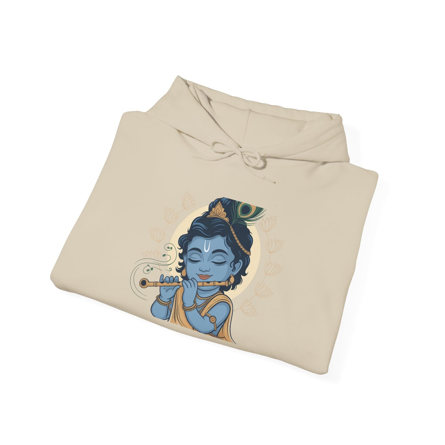Krishna Janmashtami Hoodie, Lord Krishna Hoodie, Devotional Hoodie, Festive Celebration Wear