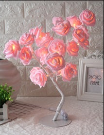 LED Rose Tree Table Lamp