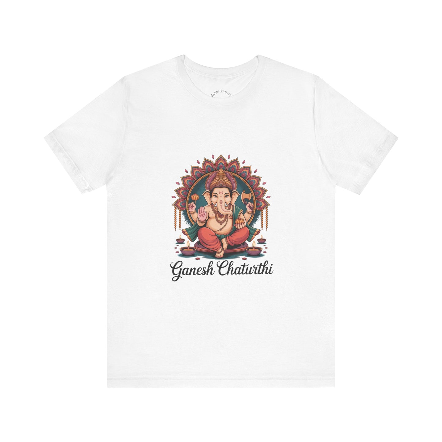 Ganesh Chaturthi T-Shirt, Ganpati Bappa Morya, Ganesha Tee, Spiritual Devotional Wear