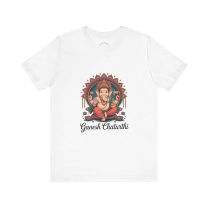 Ganesh Chaturthi T-Shirt, Ganpati Bappa Morya, Ganesha Tee, Spiritual Devotional Wear