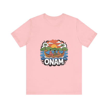 Onam Festival T-Shirt, Gift for Kerala Festival, Celebrate Onam in Style, Traditional Tee