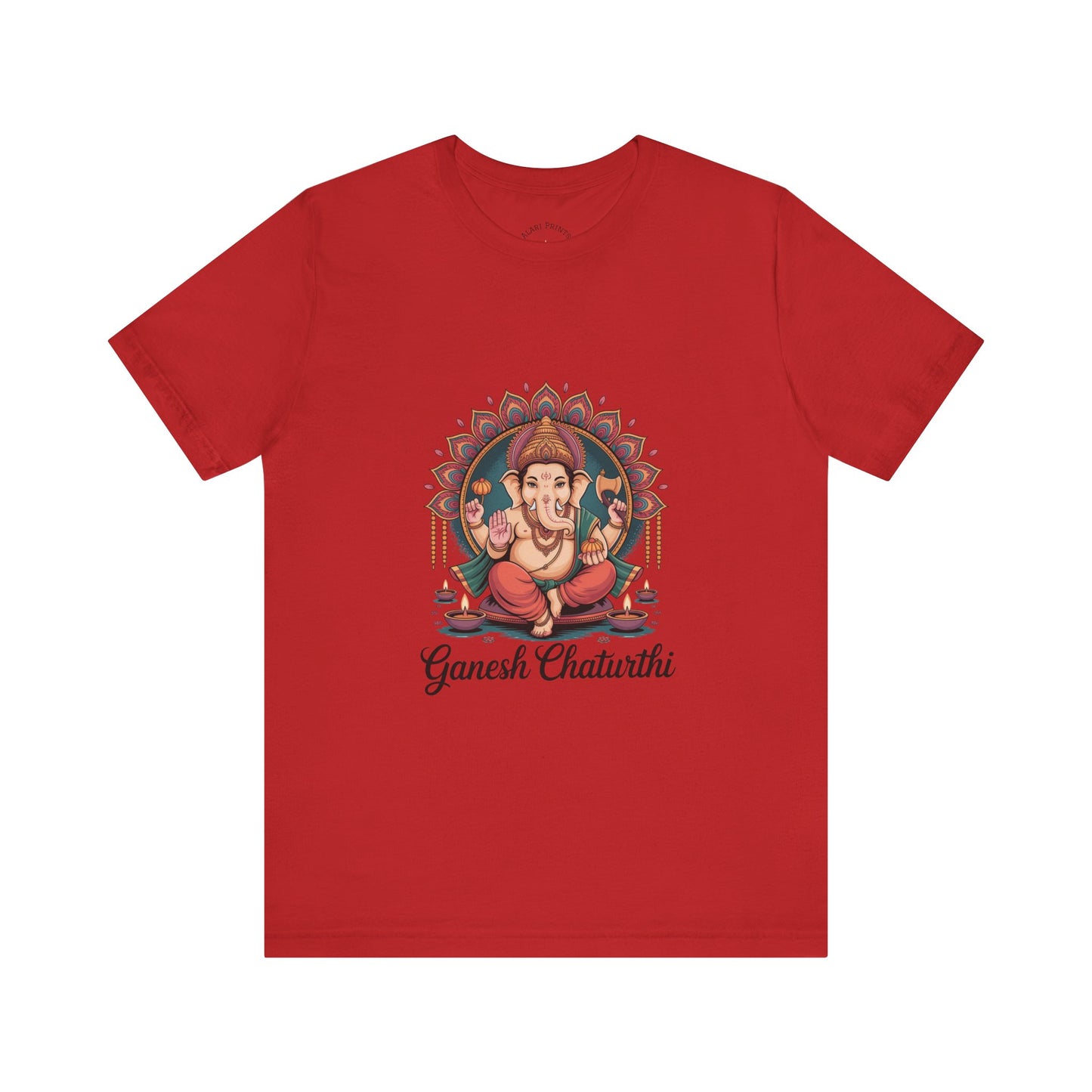 Ganesh Chaturthi T-Shirt, Ganpati Bappa Morya, Ganesha Tee, Spiritual Devotional Wear