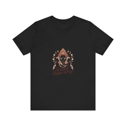 Ganesh Chaturthi T-Shirt, Ganpati Bappa Morya, Devotional Gift, Spiritual Celebration Outfit