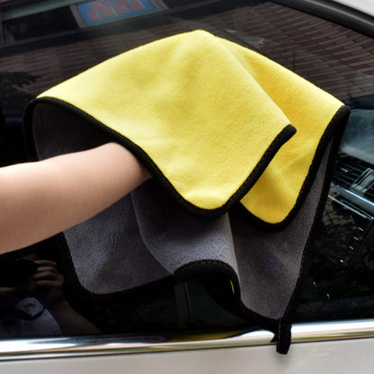 Two-colour Dual-use Cleaning Car Wash Towels Multipack