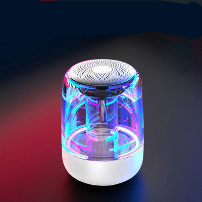 Portable Wireless Bluetooth Speaker Powerful Bass with Variable Color LED Light