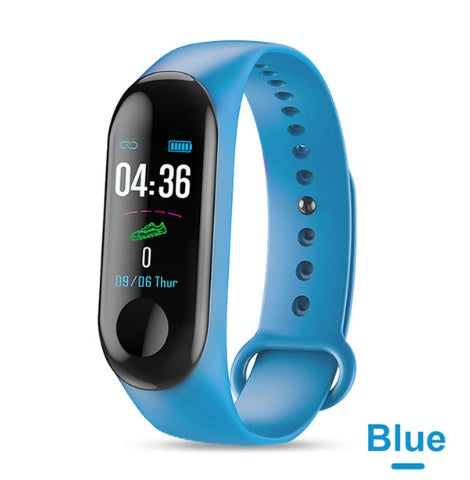 Smart Fitness Bracelet Heart Rate, Blood Pressure, Step Count & Exercise Tracker