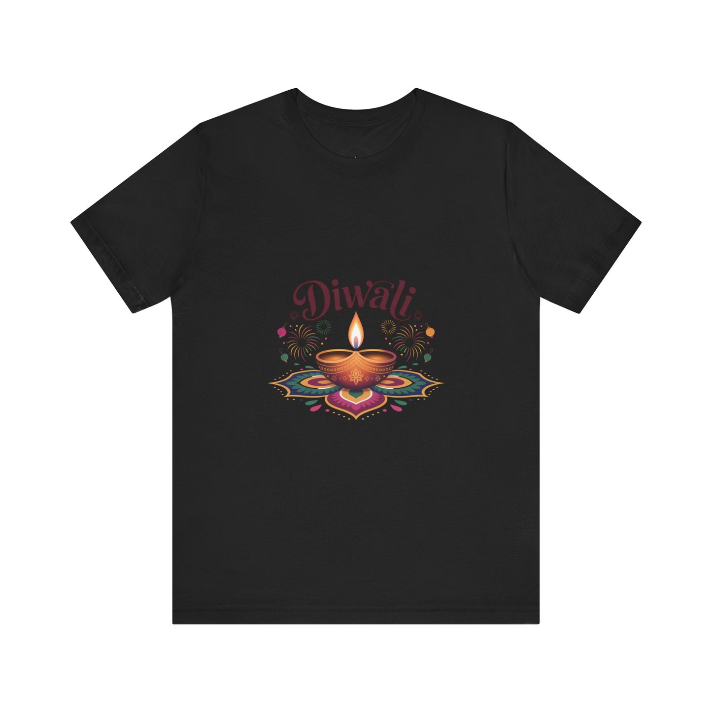 Diwali Festival T-Shirt, Festival of Lights Tee, Traditional Festive Wear, Diwali Party Tee