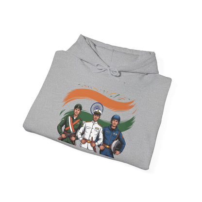 Republic Day Hoodie, Proud to Be Indian, Patriotic Hoodie, Indian Flag Celebration Outfit