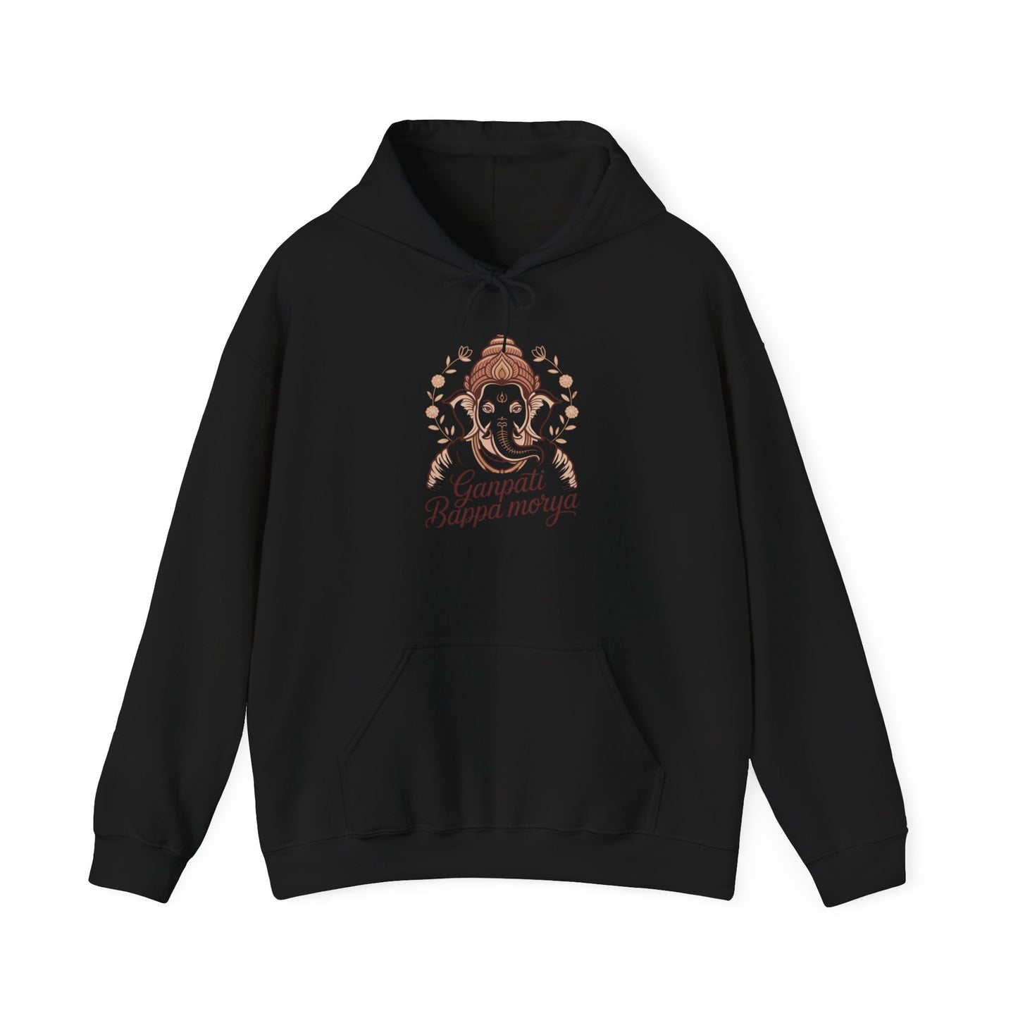 Ganesh Chaturthi Hoodie, Spiritual Wear, Ganpati Bappa Morya Hoodie, Ganpati Festival Outfit
