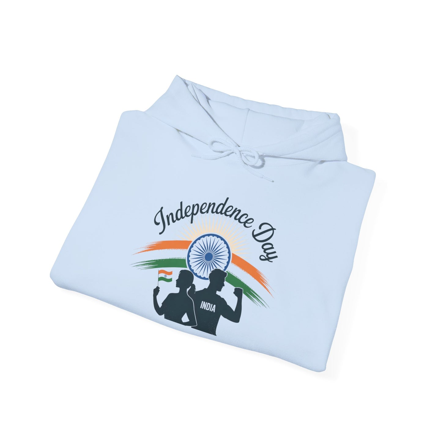 Independence Day Hoodie, Patriotic, Celebrate India's Freedom, Tricolour Hoodie, Indian Flag