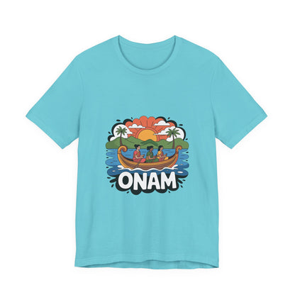 Onam Festival T-Shirt, Gift for Kerala Festival, Celebrate Onam in Style, Traditional Tee
