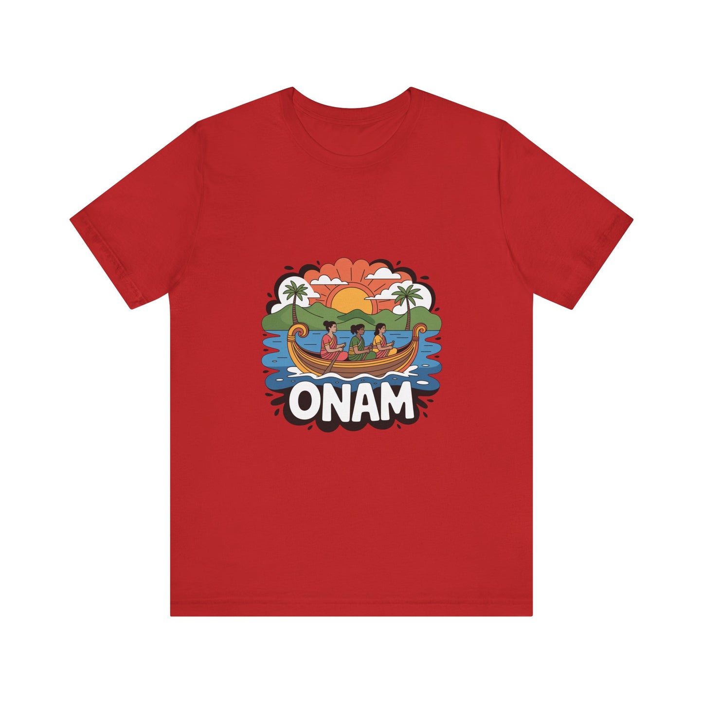Onam Festival T-Shirt, Gift for Kerala Festival, Celebrate Onam in Style, Traditional Tee